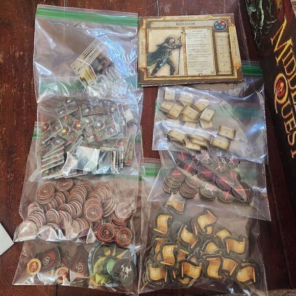 Lord of the Rings Middle-Earth Quest board game partially incomplete - Picture 15 of 15